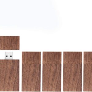 5 Pack 32GB Wooden Flash Drives, EASTBULL Wooden USB Drives…
