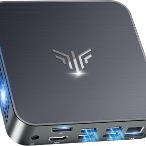 KAMRUI Mini Gaming PC AMD Ryzen 7 5800U (8C/16T, up to 4.4GHz)…