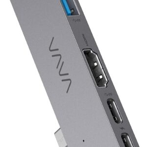 VAVA 5-in-2 USB C Hub Versatile Port up to 5K@60Hz, Ultra-Slim…