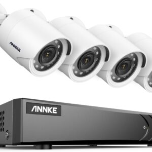 ANNKE 8CH 3K Lite Wired Security Camera System, H.265+ DVR with…