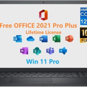 Dell 2024 Inspiron 15 Laptop for Students and Business, Free Life…