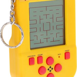 Pac-Man Arcade Game Keychain – Classic Retro PAC-Man Game…