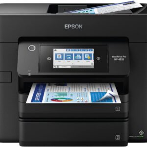 Epson Workforce Pro WF-4833 Wireless All-in-One Color Inkjet Printer…