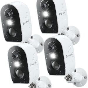 GALAYOU Outdoor Home Security Cameras – 2K Battery Powered IP Cameras with 1080P…