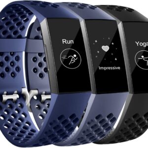 Maledan Bands Compatible with Fitbit Charge 3/Charge 4 for Women…