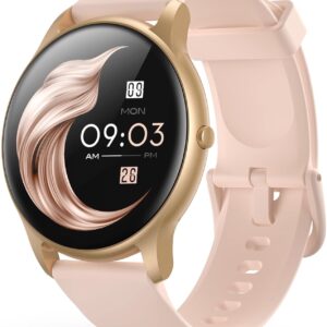 AGPTEK Smart Watch for Women, 5ATM Waterproof Smartwatch…