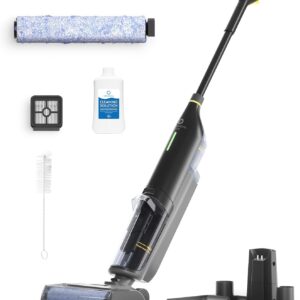 AIRTHEREAL Smart Wet & Dry Vacuum Cleaner, Cordless for Hard Floors…