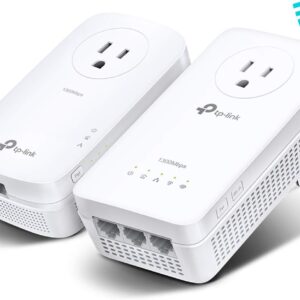 TP-Link Powerline WiFi Extender (TL-WPA8631P KIT) – AV1300 Power…