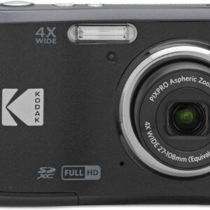 KODAK PIXPRO Friendly Zoom FZ45-BK 16MP Digital Camera with…