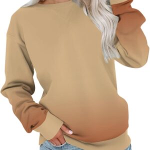 Women's Oversized Graphic Crewneck Sweatshirt Long Sleeve…