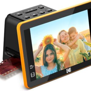 KODAK 7″ Digital Film Scanner – Converts 35mm, 126, 110 Nega…