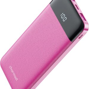 Charmast Portable Charger, USB C Battery Pack, 3A Fast Charging…