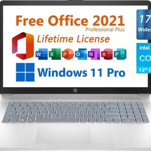 HP 17.3″ Business Laptop, Free Microsoft Office 2021 with Li…