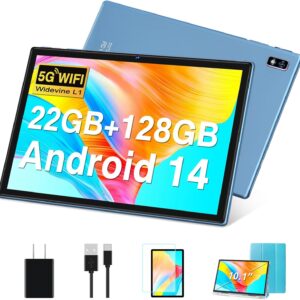 Android Tablet 14 10.1 Inch Tablets with 22GB RAM 128GB ROM,…