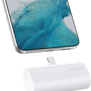 VEGER Portable Charger, USB C Power Bank, 5000mAh Mini Battery…