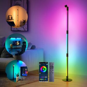 Smart RGBW LED lamp with spotlight, app and remote control, mu…