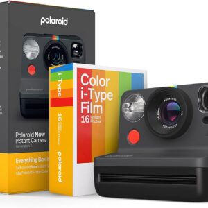 Polaroid Now 2nd Generation I-Type Instant Camera + Film Pack…