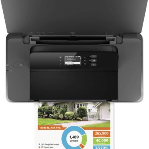 HP OfficeJet 200 Mobile Wireless Printer with 4-in-1…