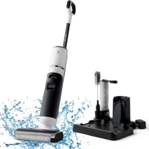 W10 16KPA Cordless Wet and Dry Vacuum Cleaner with Self-Cleaning Function…