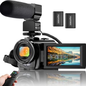 Video Camera YouTube Vlogging Camera Recorder FHD 1080P 24.0…