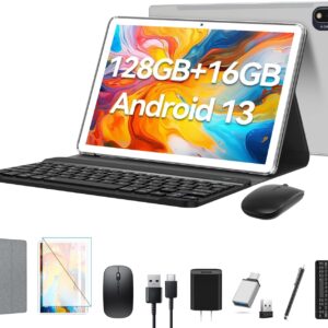 Android 13 Tablet 2024 Newest 10 inch Octa-Core Tablet 128G RAM 128G ROM…