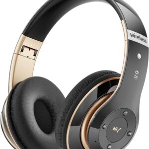 Bluetooth Headphones with Headband, 6S Wireless Headphones with Wired…