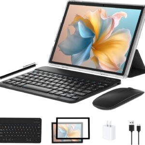 10 inch Android 13 Tablet 8GB RAM 64GB ROM 1TB Expandable 2 inch…