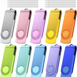 Kepmem 10PCS 8GB USB Flash Drive, 8GB Multi-Pack USB 2.0 M…
