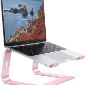 OMOTON Laptop Stand for Desk, Detachable Laptop Riser, Aluminum…