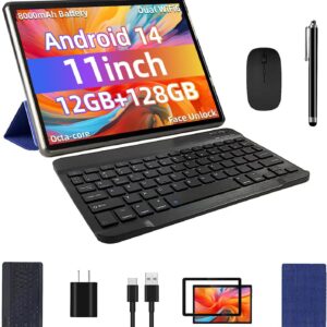 11 inch Android 14 tablet, support face unlock, 18W fast charging…