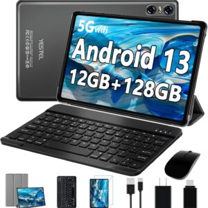 YESTEL 2024 Newest 10 inch Android 13 Tablet with 12G RAM 16G ROM…