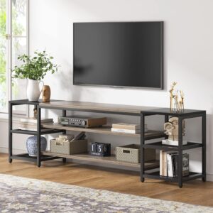 Tribesigns 78 inch TV Stand for TVs up to 85 inches, Multimedia…