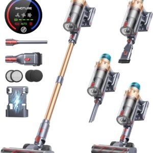 Cordless Vacuum Cleaner, 550W 45KPA 60 Minutes Run Time…