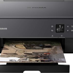 Canon TS5320 All-in-One Wireless Printer, Scanner and Copier with…