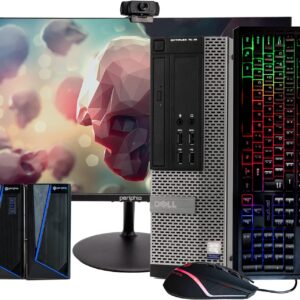 Dell Optiplex 7020 Business Desktop PC, Intel Quad Core i5-8250U Processor, 16GB DDR4 RAM, 512GB SSD, 1TB HDD, 15.6″ HD Display, 15.6″ Full HD, 1920×1080, 128GB SSD, 512GB SSD, 15.6″ HD Display, 15.6″ Full HD, 1920×1080, 128GB SSD, 5