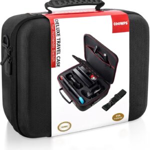 COOWPS Switch Case compatible with Nintendo Switch and Switch…