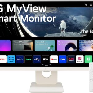 LG 25SR50F-W MyView 25-inch (1920 x 1080) IPS Smart Monitor…