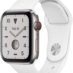 Apple Watch Series 5 (GPS + Cellular, 40mm) – Titanium Case…