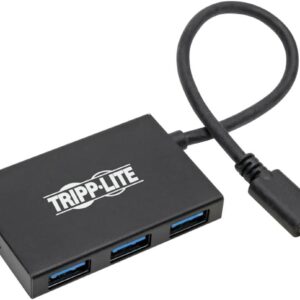 Tripp Lite USB-C Hub Gen 1, Portable USB-C to USB-A Splitter…