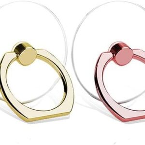 SKYPIA 4 Pack Clear Ring Holders for Phone…