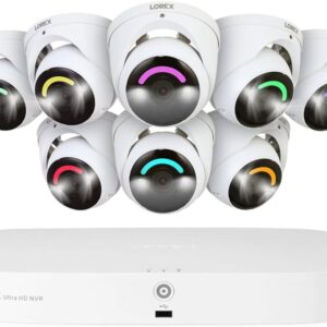 Lorex Fusion 4K 16 Camera Capable (8 Wired & 8 Wi-Fi) 2TB Po…