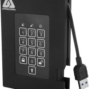 Apricorn 2TB Aegis Fortress Padlock FIPS 140-2 Level 2 Valid…
