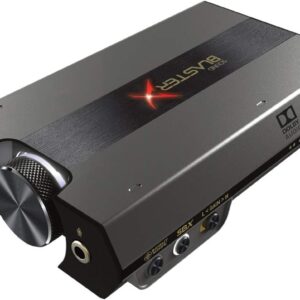 Sound BlasterX G6 Hi-Res 130dB 32bit/384kHz Gaming DAC, Exte…