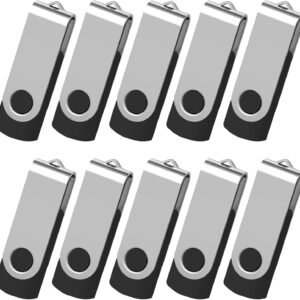 Aretop 2GB Flash Drive, 10 Pack, Aretop Premium Class USB2.0…