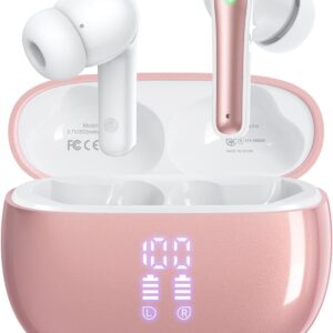 YAQ Wireless Headphones Bluetooth Headphones, 40H Playtime St…