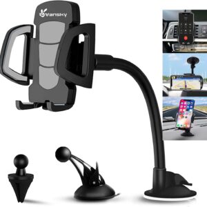 Car Phone Holder, Vansky 3 in 1 Cell Phone Holder,…