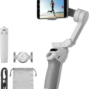 DJI Osmo Mobile SE, 3-Axis Phone Gimbal, Portable and Foldable…