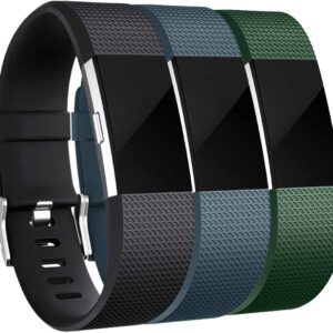 Maledan Replacement Bands Compatible with Fitbit Charge 2, 3…