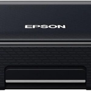 Epson Workforce WF-110 Wireless Portable Color Printer, White,…