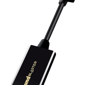 Creative Labs Sound Blaster Game! 3 External USB sound adapter…